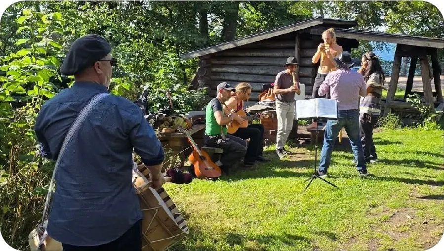 Trummor och levande musik